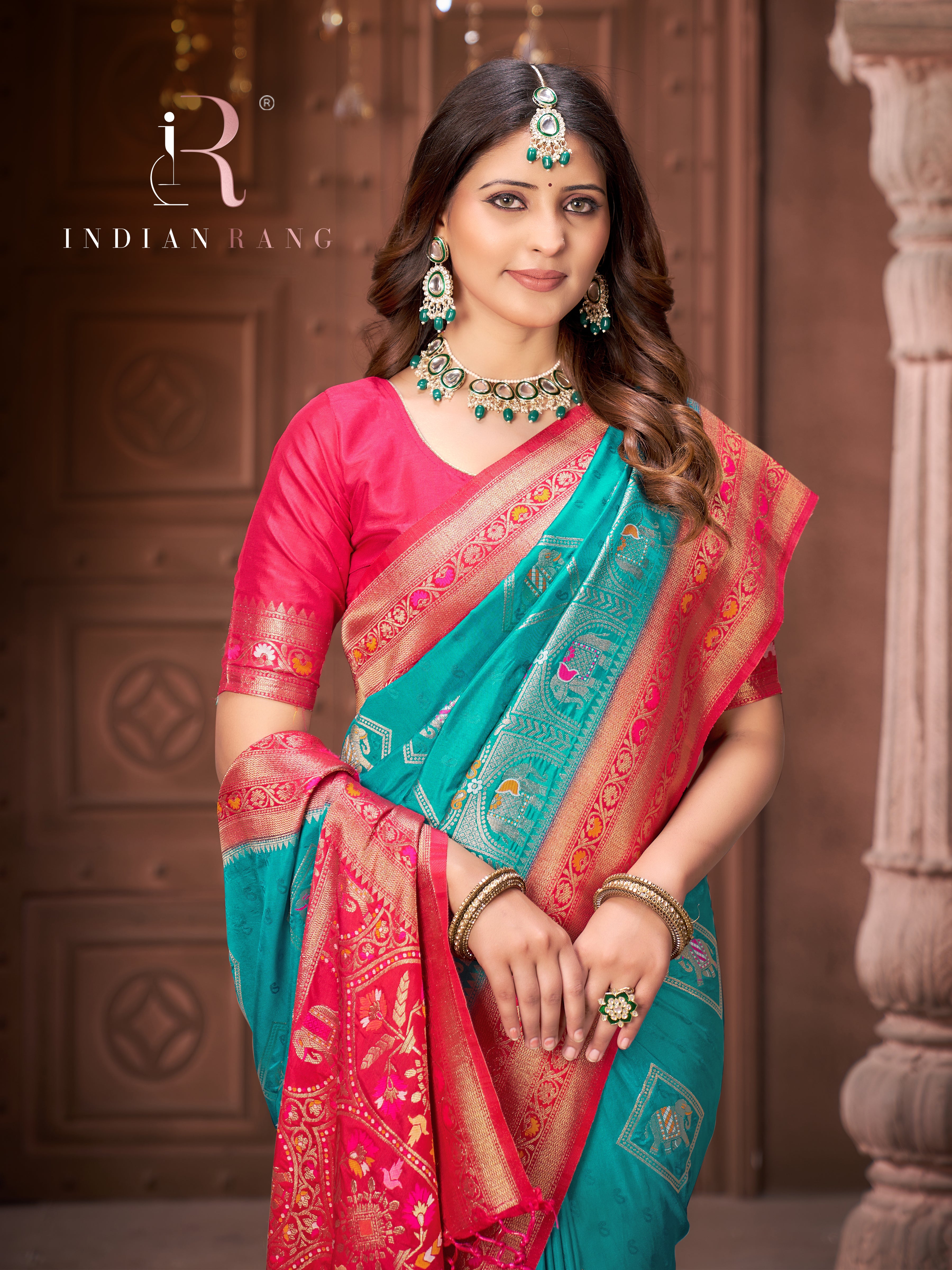 Modern Mysore Blue Color Silk Saree
