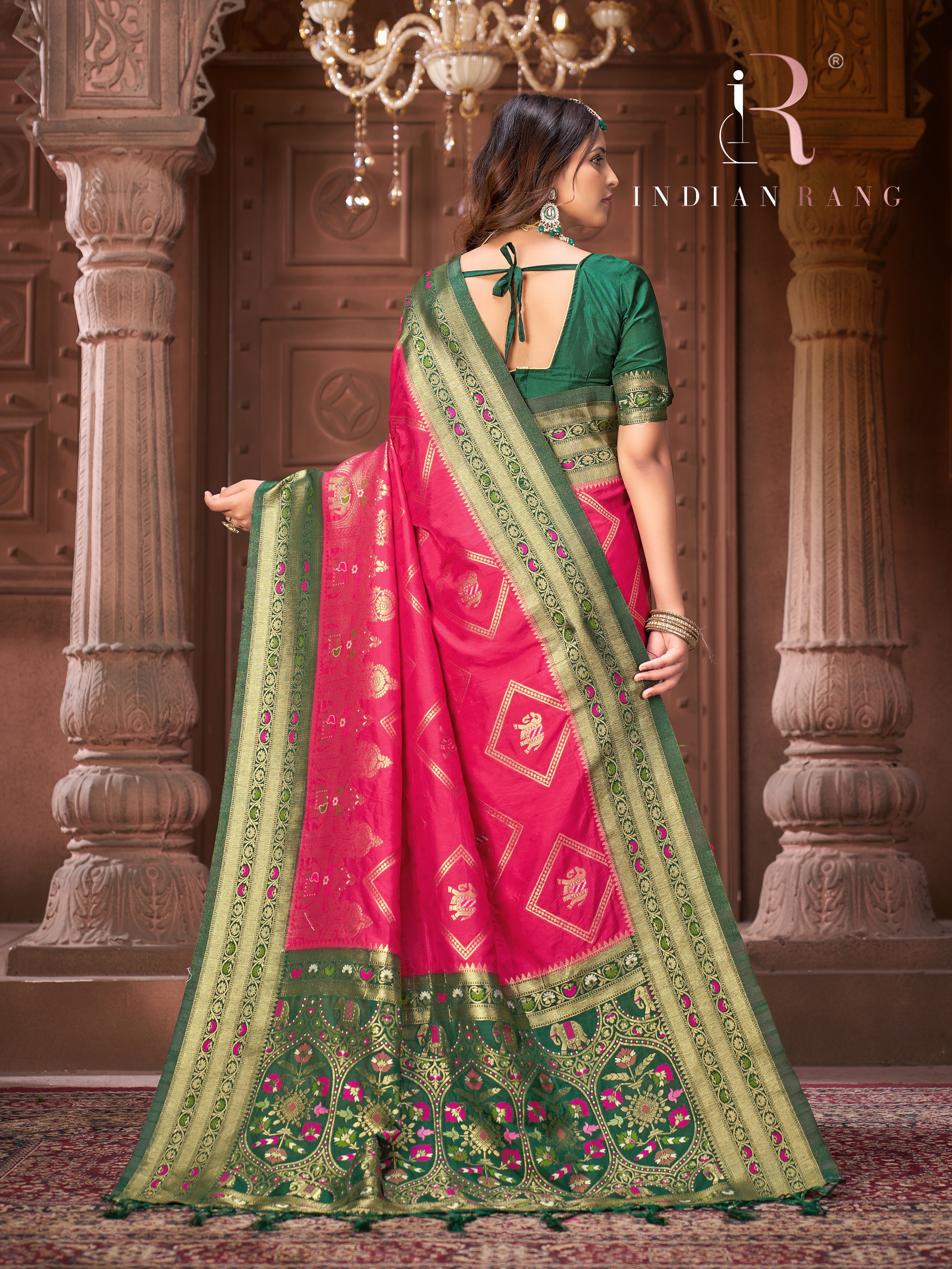 Mysore Silk Pink Trendy Saree