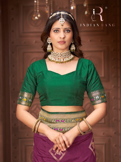 Luxurious Latest Mysore Silk Saree