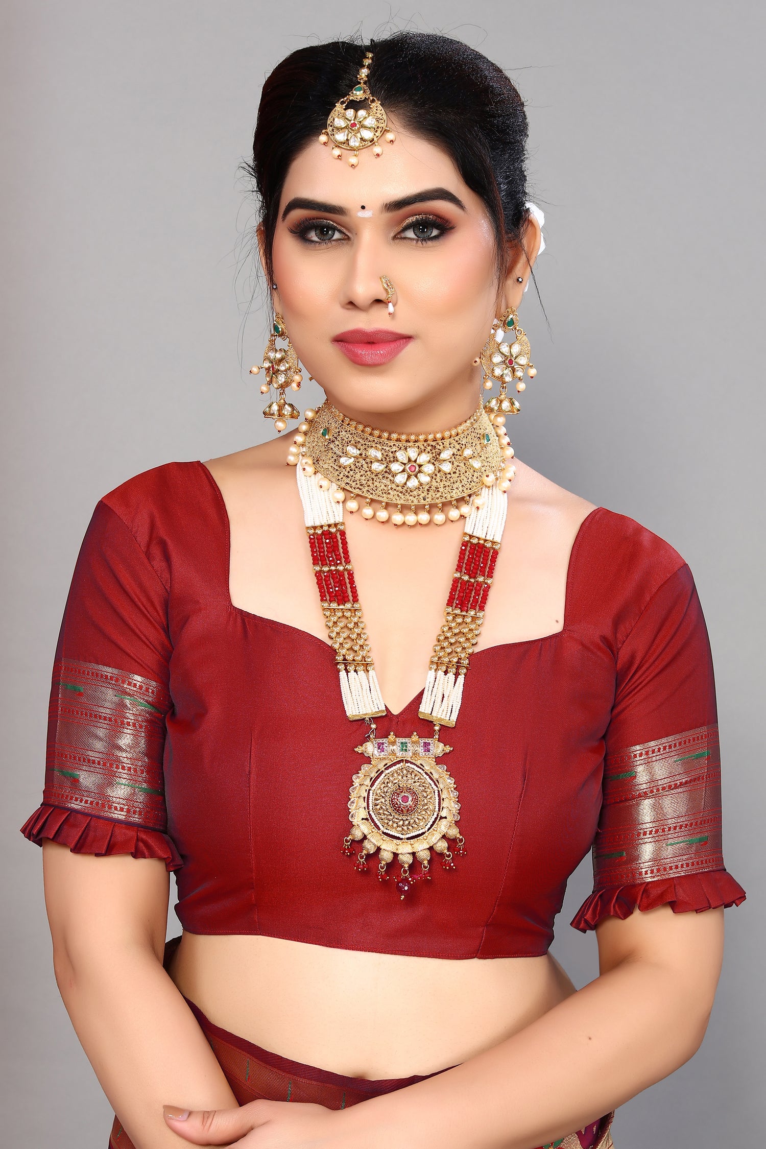 Purple Color Latest Heavy Paithani Silk Saree