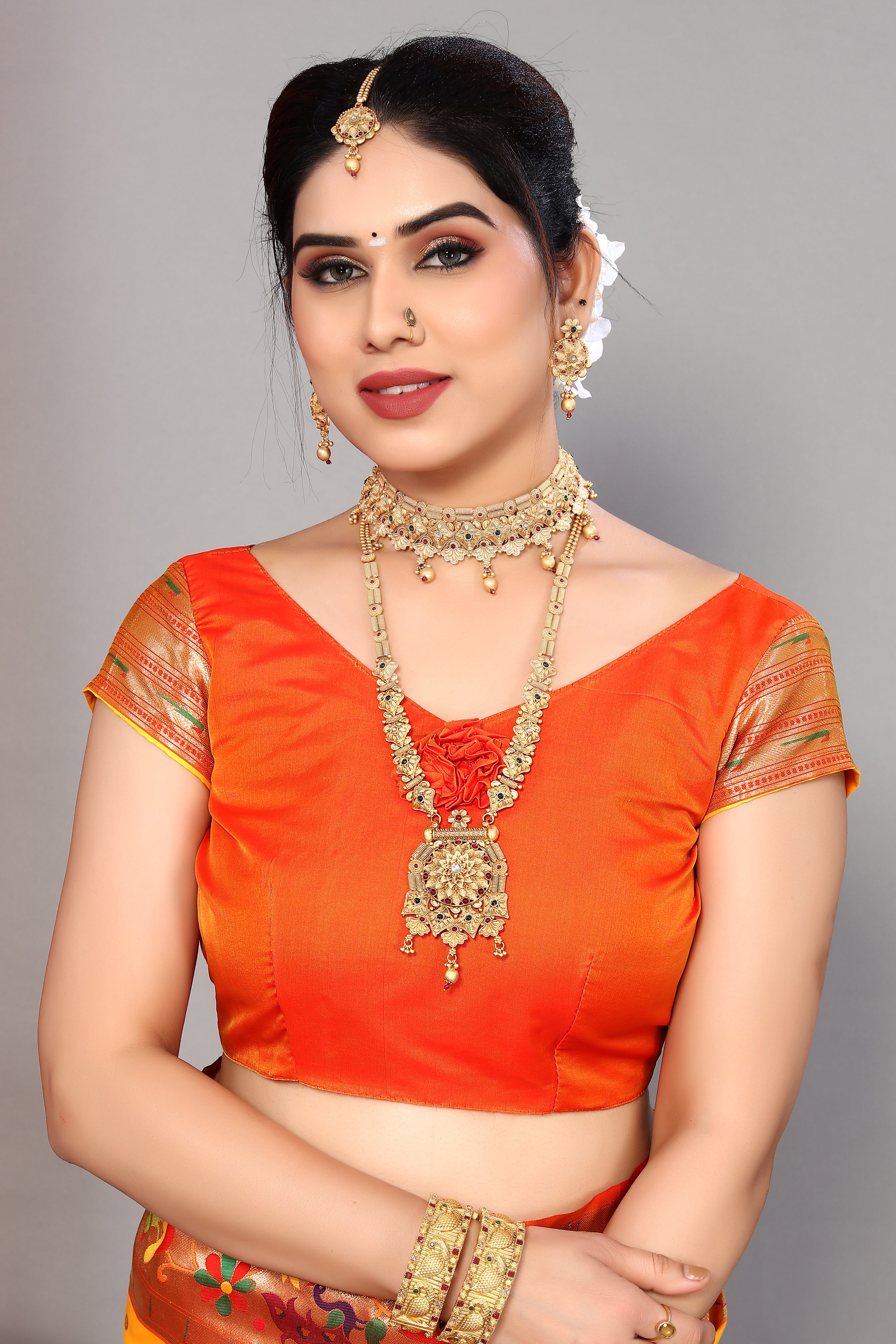 Pure Paithani Silk Yellow Color Saree