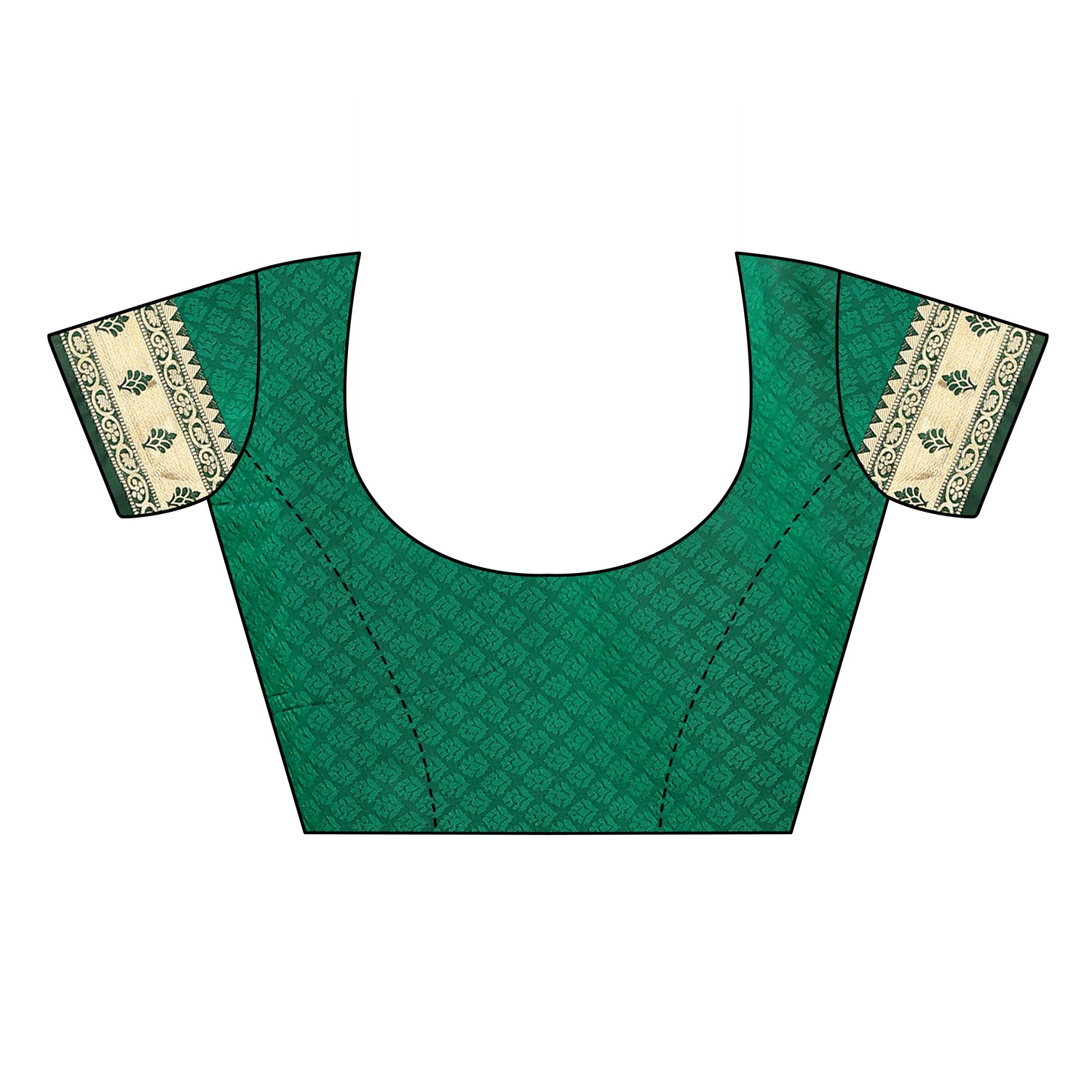 Paithani Silk Classic Green Saree