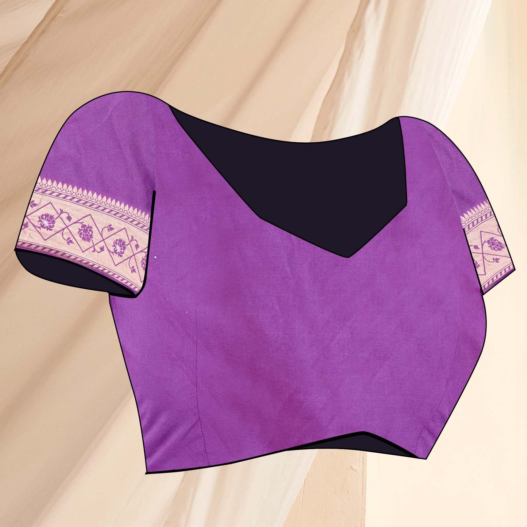 Party Wear Pure Silk Red Saree