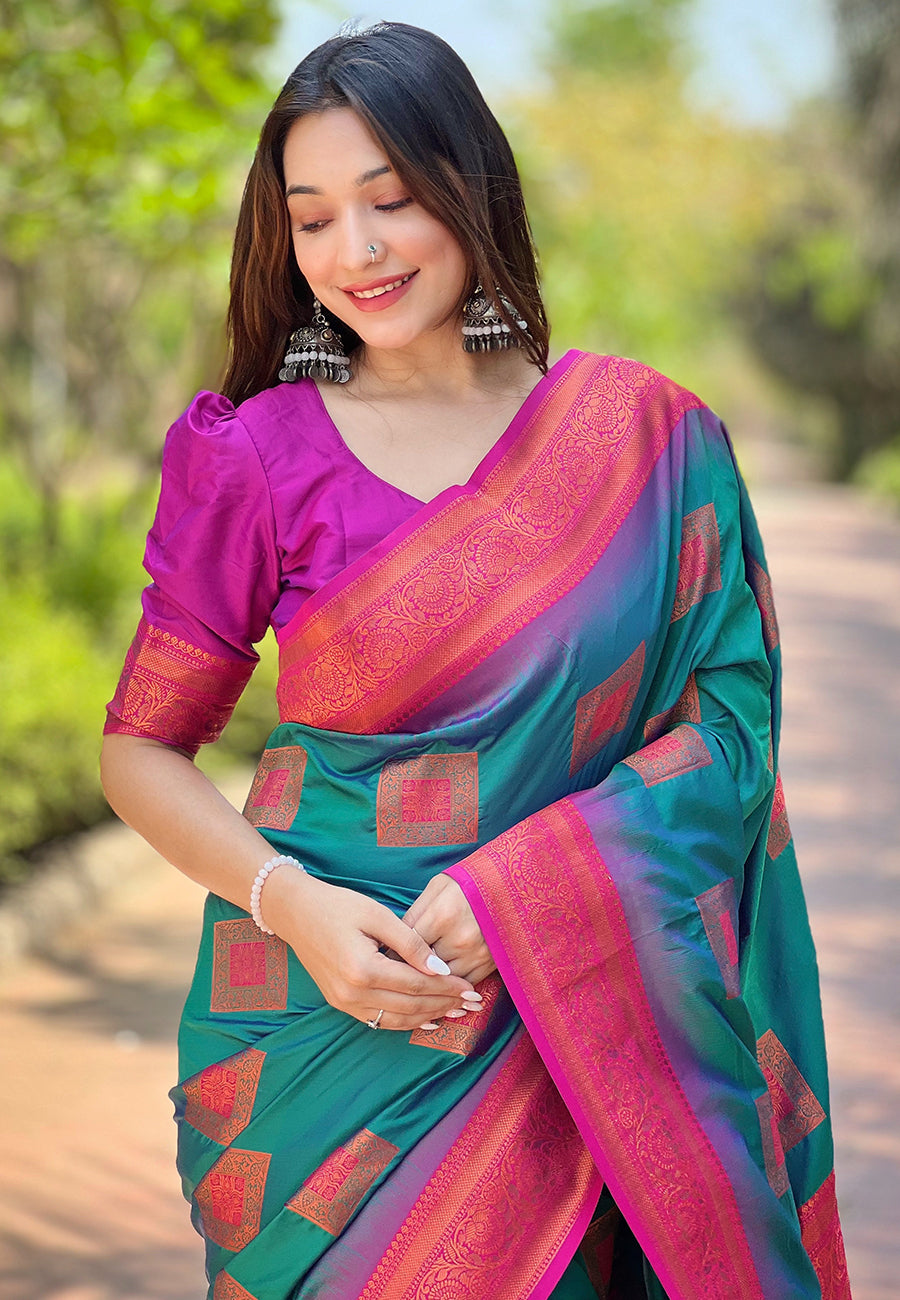 Party Wear Arrive Pure Silk Soft Saree