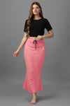 Lycra Saree Shapewear Petticoat For Women's Sarees ( Peach )
