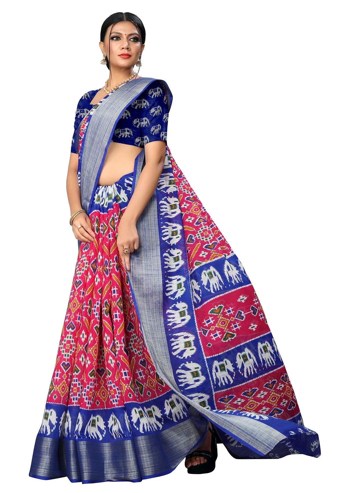 Elegant Linen Saree for Women