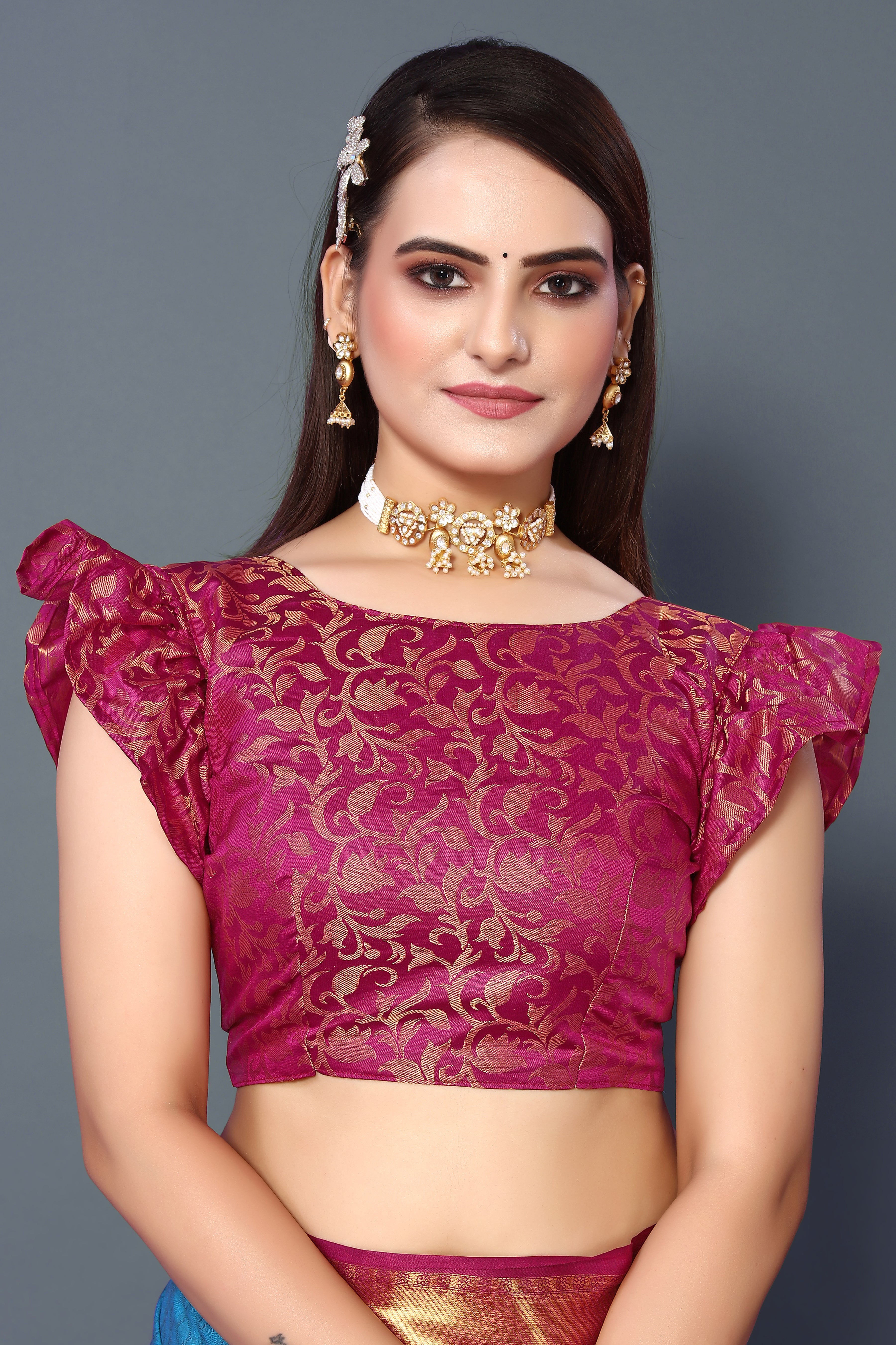 Festival Wear Pink Color Rubina Silk Saree