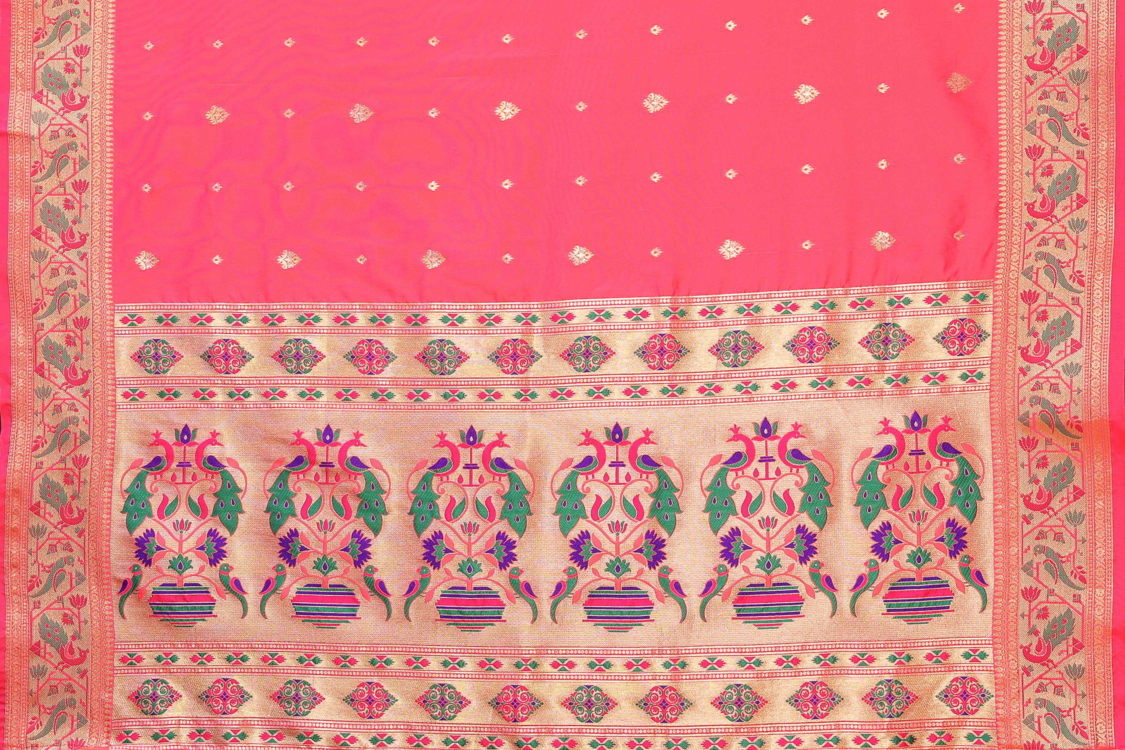 Luxury Party Wear Paithani Silk Saree