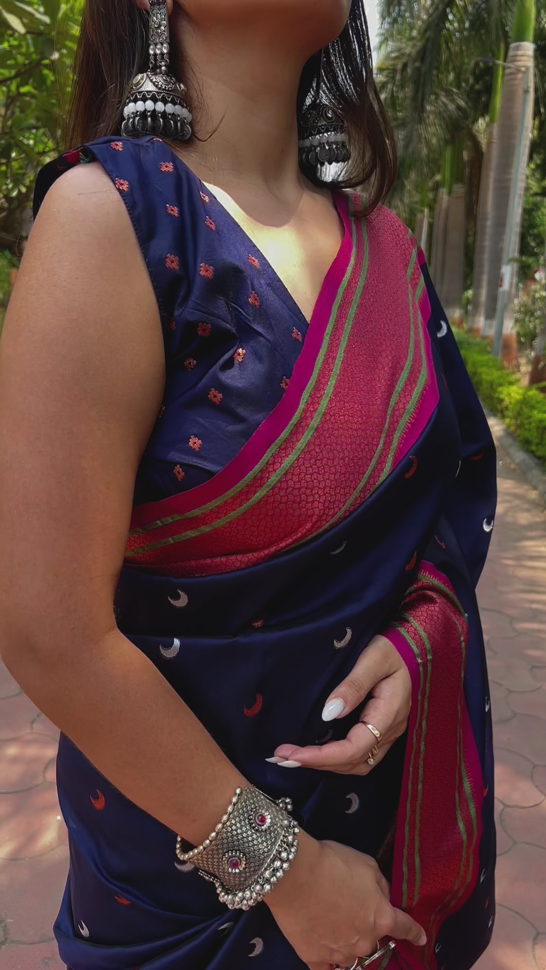 Stunning Tissue Silk Green Color Saree