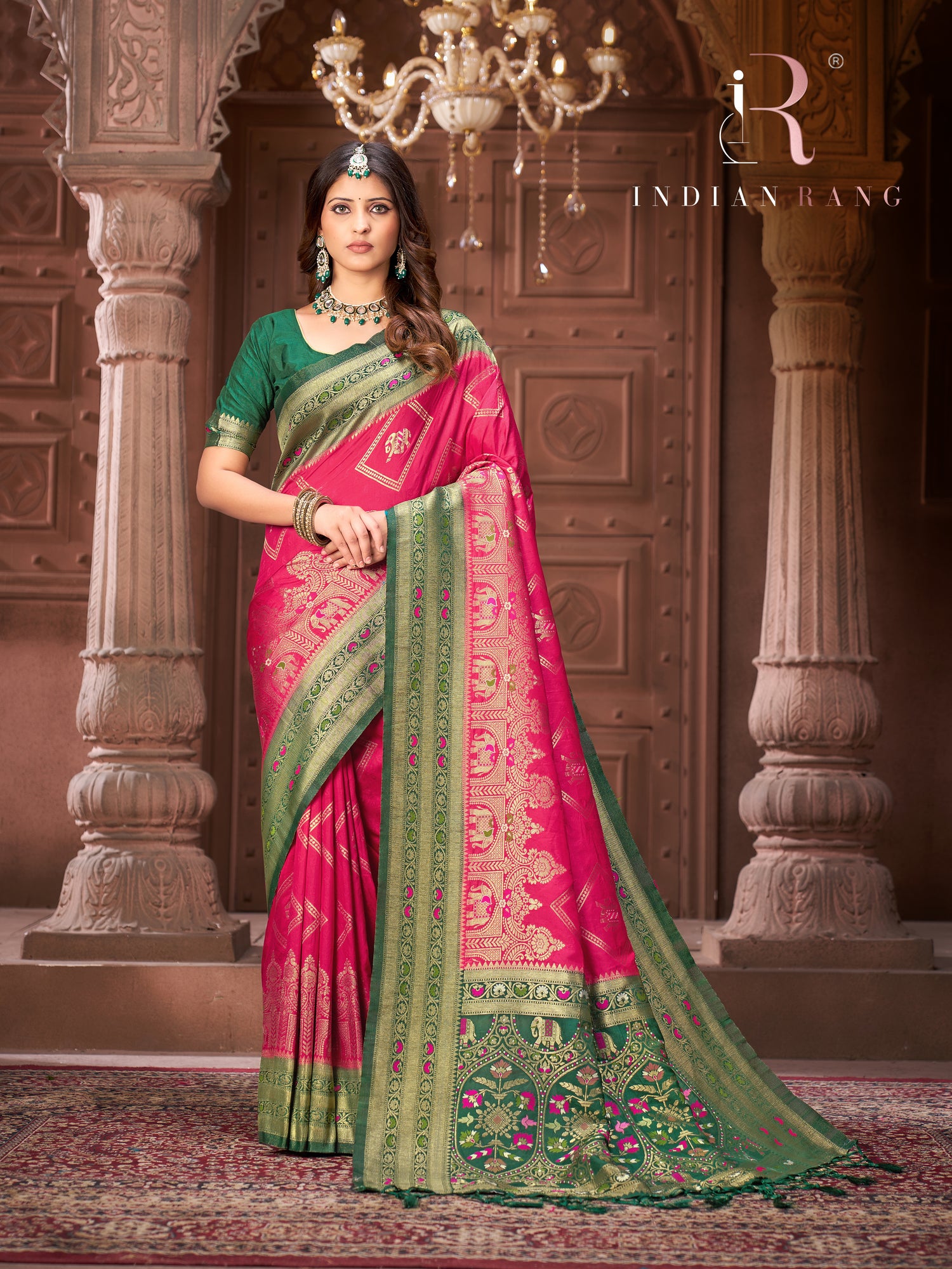 Mysore Silk Pink Trendy Saree