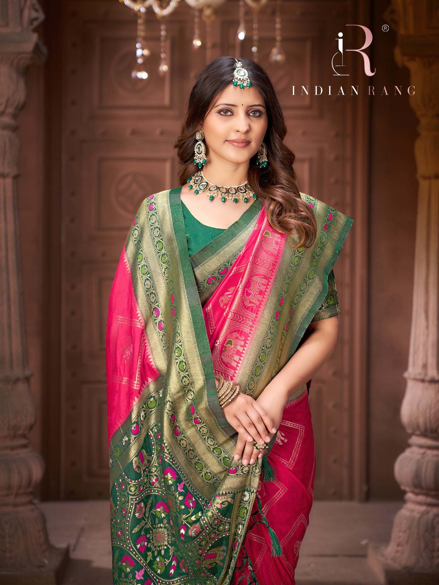 Mysore Silk Pink Trendy Saree
