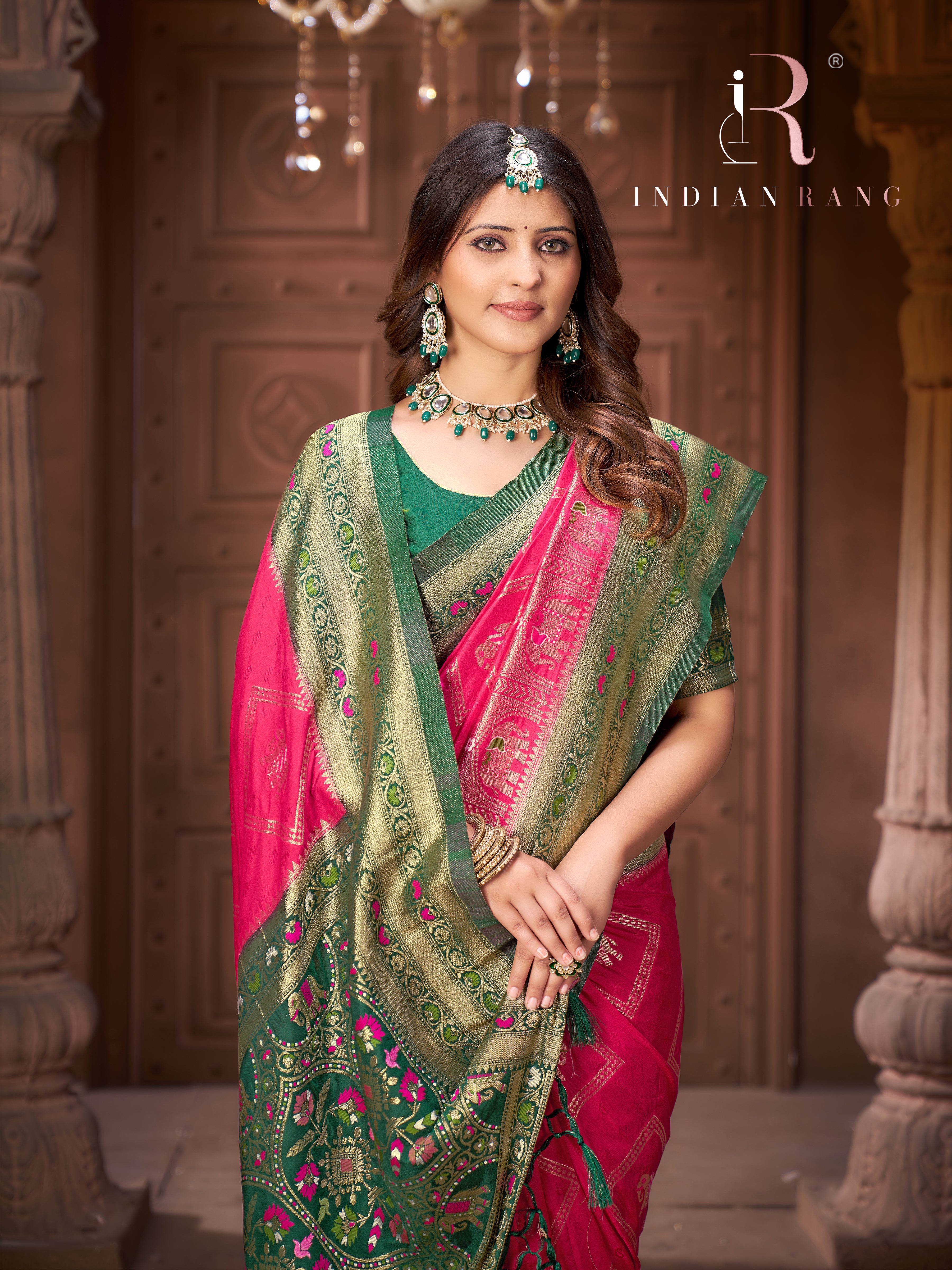 Mysore Silk Pink Trendy Saree