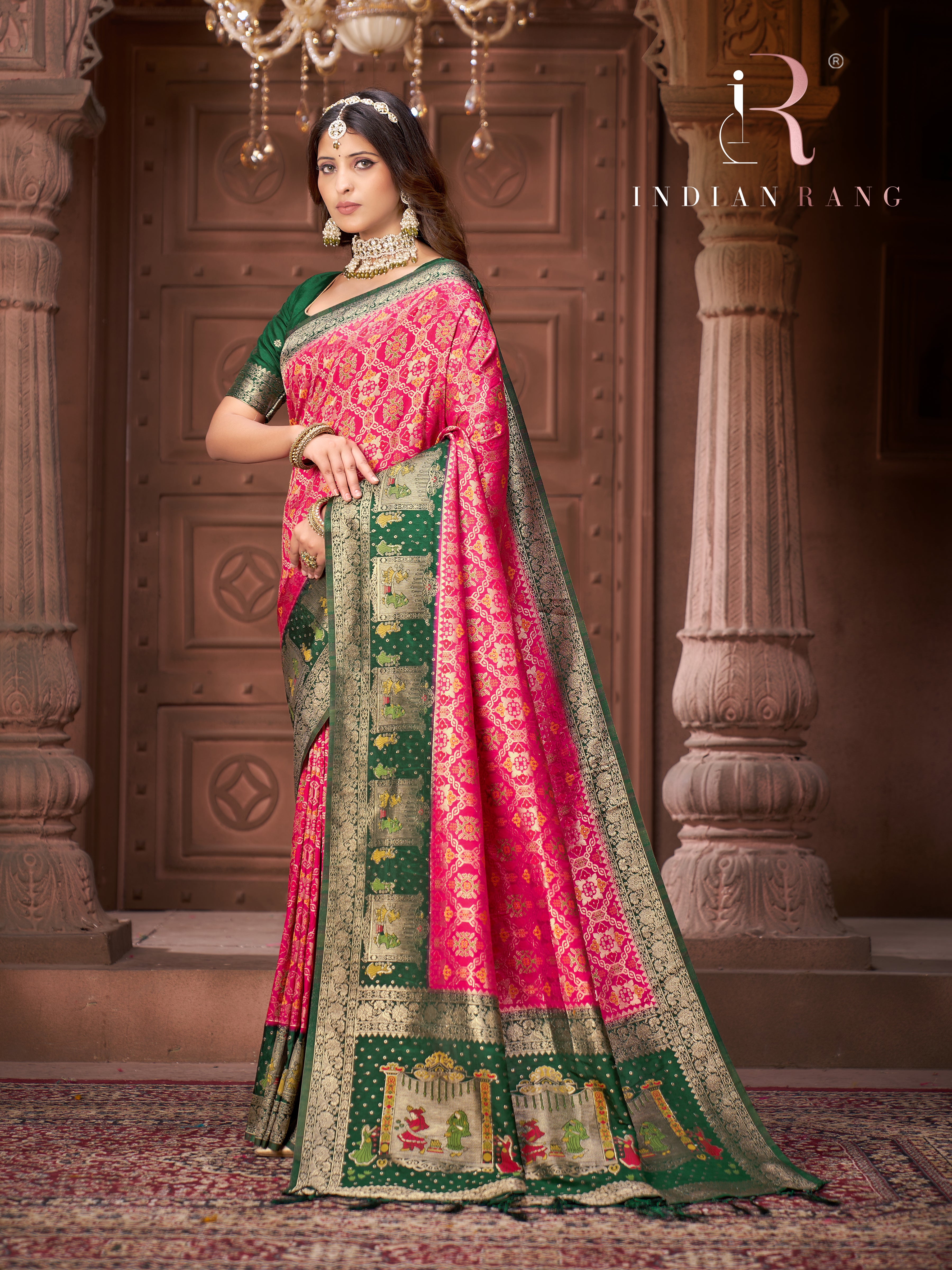 Pure Silk Latest Design Party Wear Saree