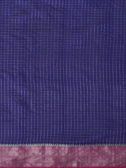 Latest Design Silk Blue Color Designer Saree