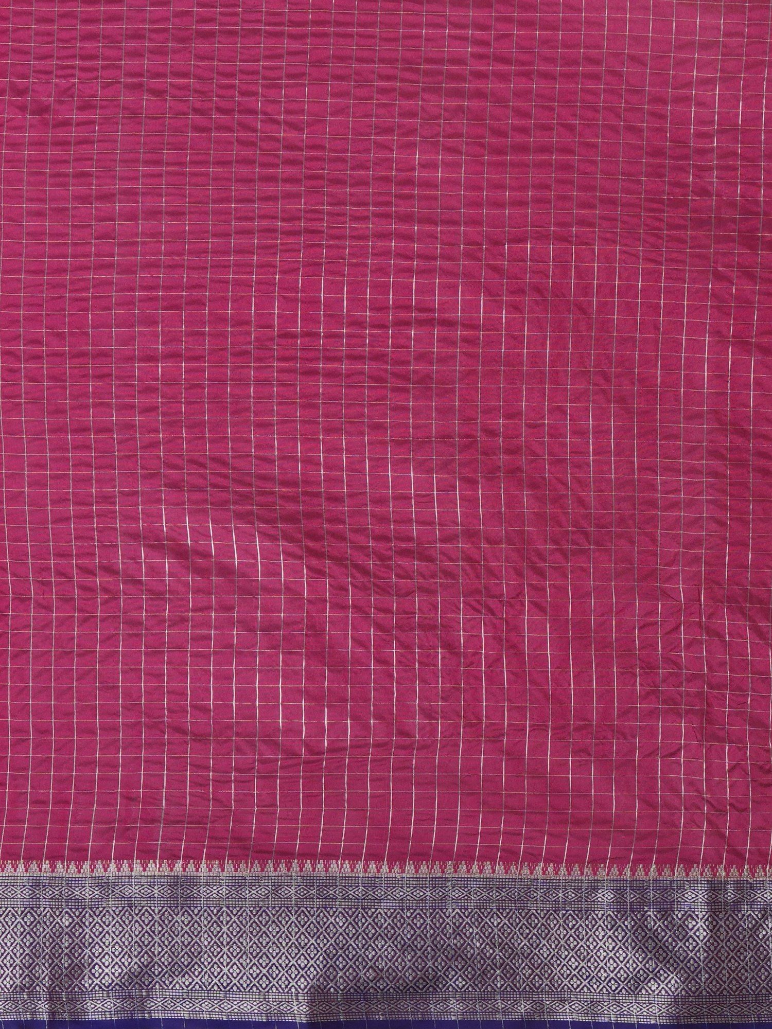 Latest Design Silk Pink Color Designer Saree
