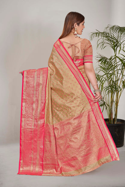 Traditional New Collection Tissue Silk Saree