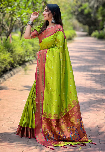 Pure Paithani Silk Latest Collection Saree