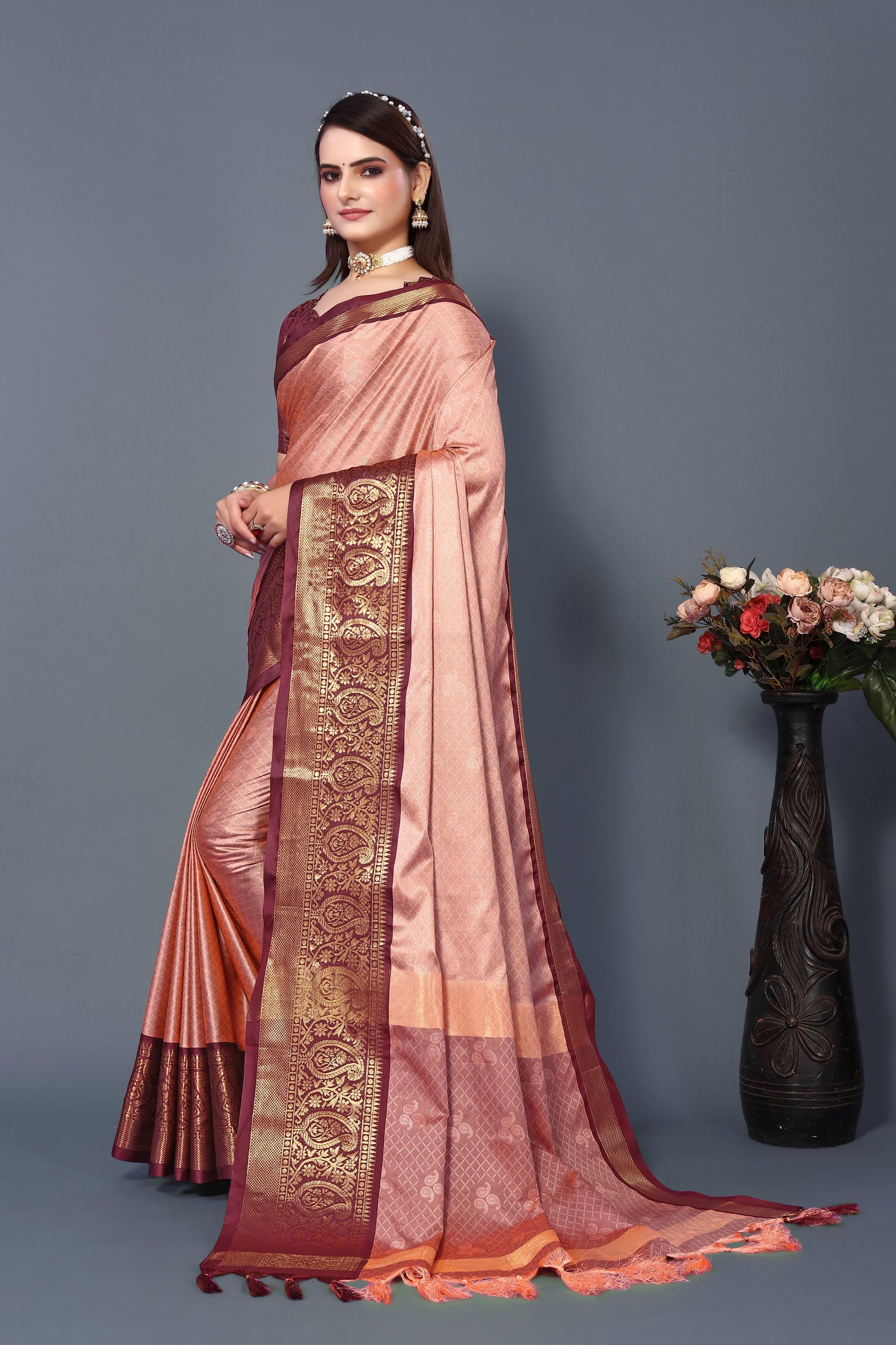 New Collection Rubina Silk Stylish Saree