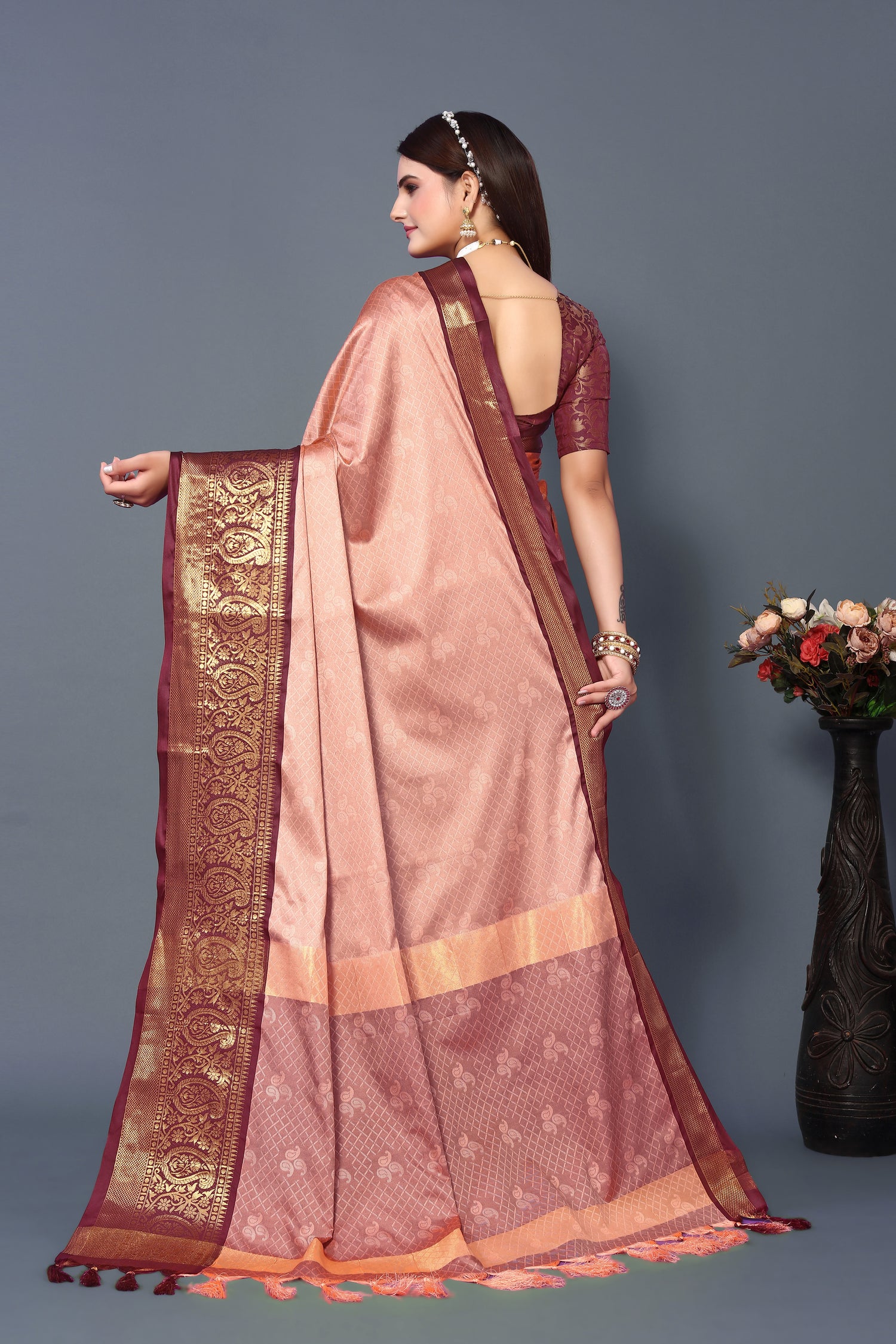 New Collection Rubina Silk Stylish Saree