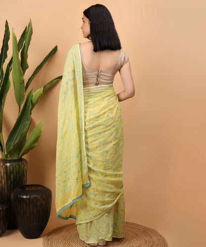 Sea Green Color New Collection Handloom Saree