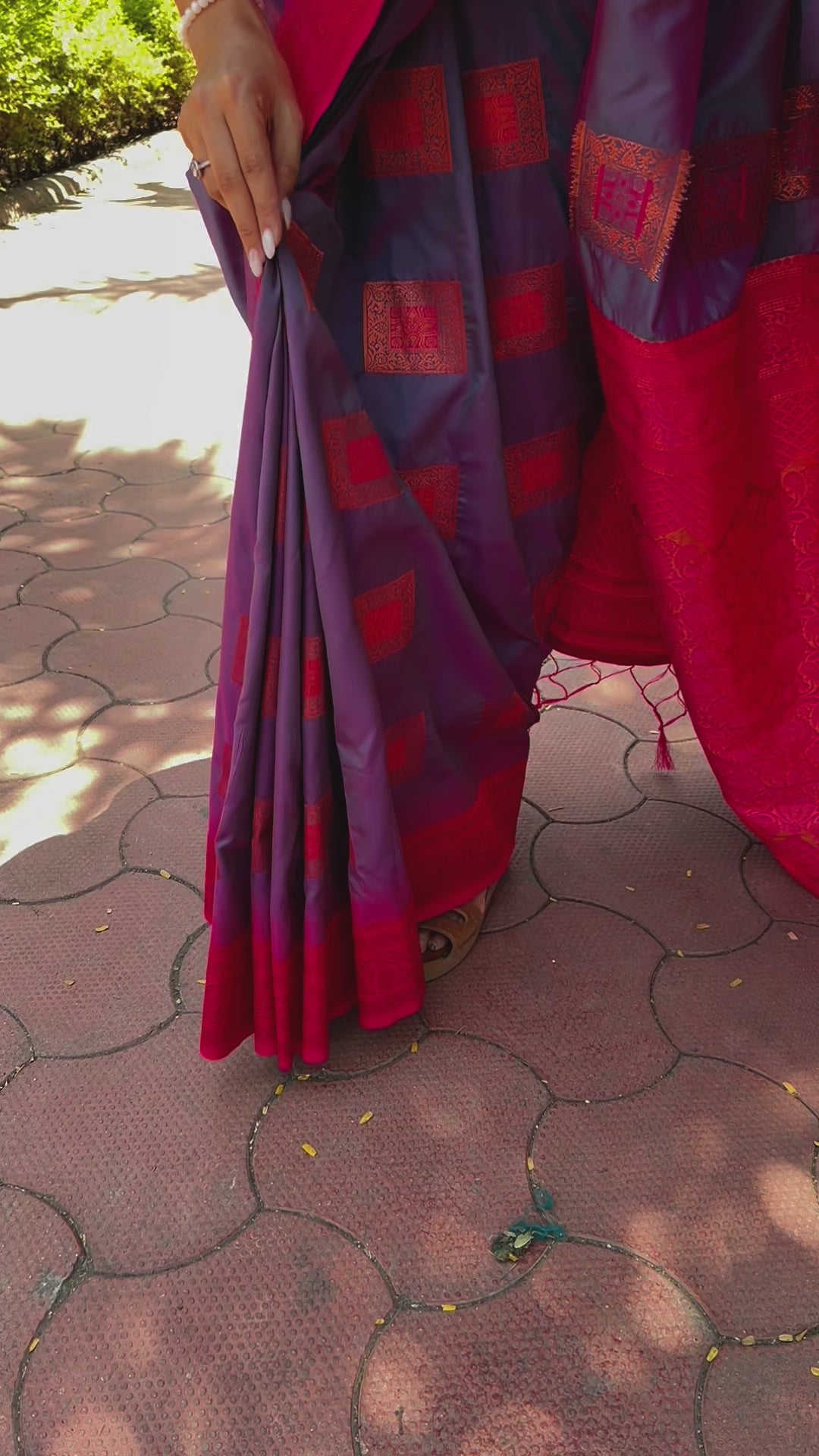 Pink Designer Collection Pure Silk Saree